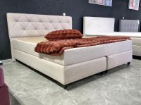 Boxspringbett 180x200 Struktur Stoff  Beige Ohne Topper  B-Ware Nordrhein-Westfalen - Oberhausen Vorschau