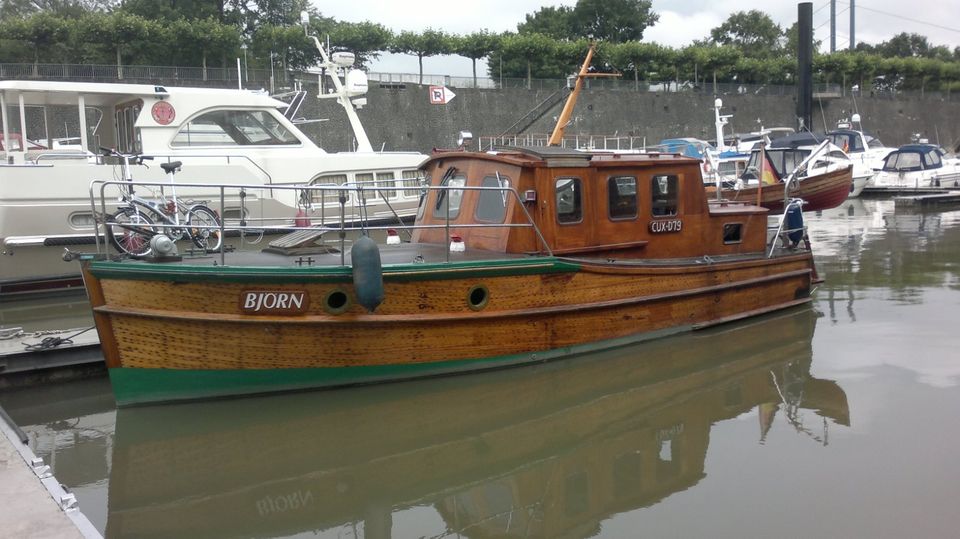 KAJÜTBOOT OLDTIMER  BACKDECKER KOMMANDANTENBOOT in Tecklenburg