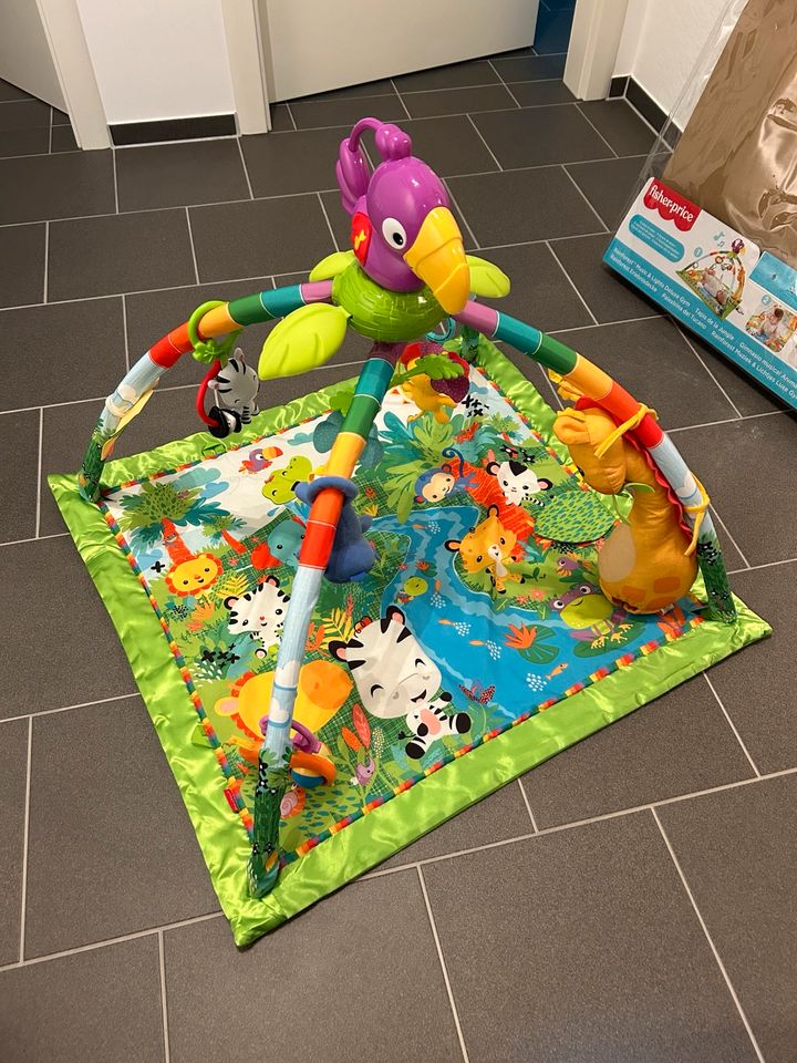 Spielbogen Erlebnisdecke Baby Fisher-Price Rainforest Dschungel in Rettenbach