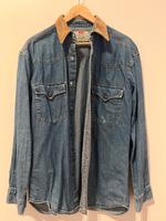 Vintage Levi‘s Jeanshemd, Western Shirt mit Cordkragen, M Eimsbüttel - Hamburg Harvestehude Vorschau