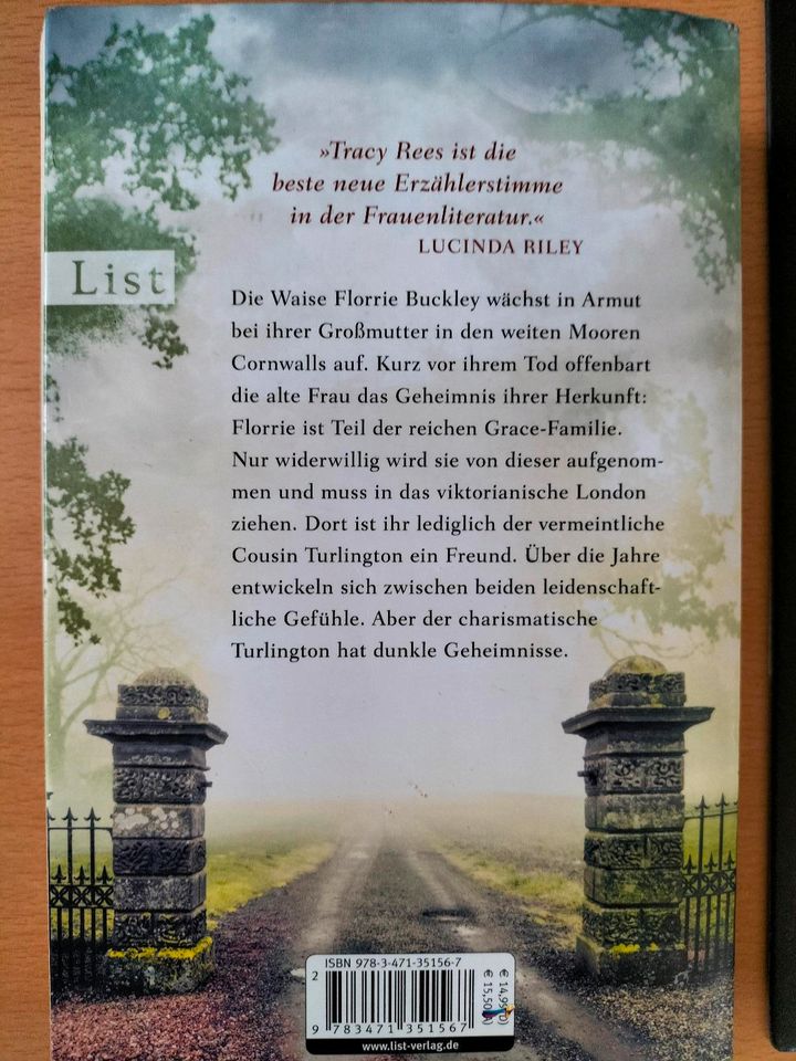 Die zwei Leben der Florence Grace, Roman von Tracy Reese in Wöllstein