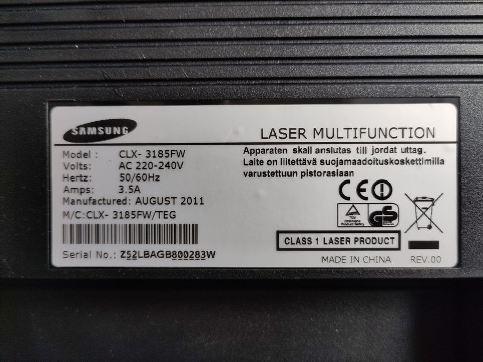 Farblaserdrucker/Scanner Samsung CLX3185-FW *defekt* in Darmstadt