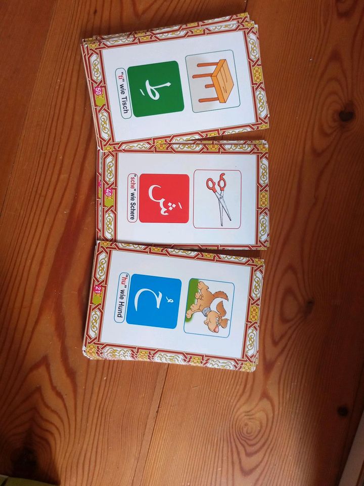 Kartenspiel Alphabet Arabisch in Finning