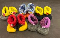 Handmade Filzschuhe Babyschühchen ca. Größe 15 bzw. 0-3 Monate Sachsen - Großolbersdorf Vorschau