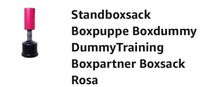 HOMCOM Standboxsack Boxpuppe Boxdummy Dummy Training Rosa Pink Niedersachsen - Elze Vorschau