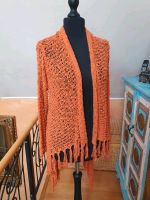 orange Langarm-Strickjacke Hippie Mecklenburg-Vorpommern - Neubrandenburg Vorschau