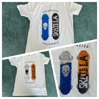 T-Shirts H&M Pailletten Wendebild 158 164 Skateboard Totenkopf Dresden - Johannstadt Vorschau