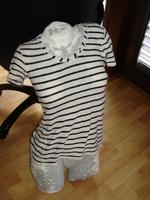 Marc O´Polo Shirt Feinstrick Baumwolle beige blau Streifen S Bayern - Forchheim Vorschau