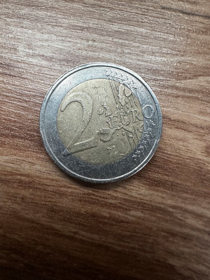 2 Euro Münze aus Luxemburg aus 2007 in Barßel