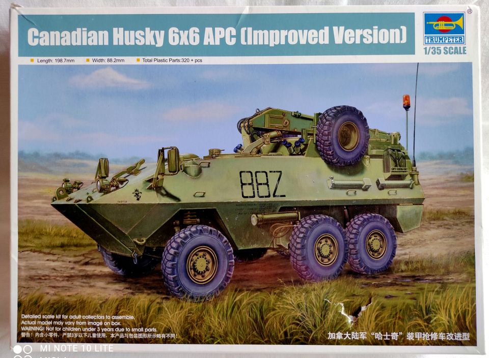 Modellbausatz Canadian Husky 6x6 APC, Trumpeter 1:35 in Neumünster