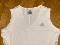 Adidas Trägershirt M/38 weiß silber ärmellos Shirt Top climalite Berlin - Lichterfelde Vorschau