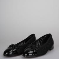 Chanel schwarze Ballerinas mit CC Schleife Lacklederspitzen 38 Feldmoching-Hasenbergl - Feldmoching Vorschau