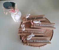 Kommunion Geldgeschenk Geschenk Verpackung  Reagenzglas Klötzchen Bayern - Frensdorf Vorschau