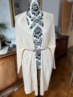 Cardigan Strickjacke Creme Gold glänzend Gr. S - M Neu Hessen - Herborn Vorschau