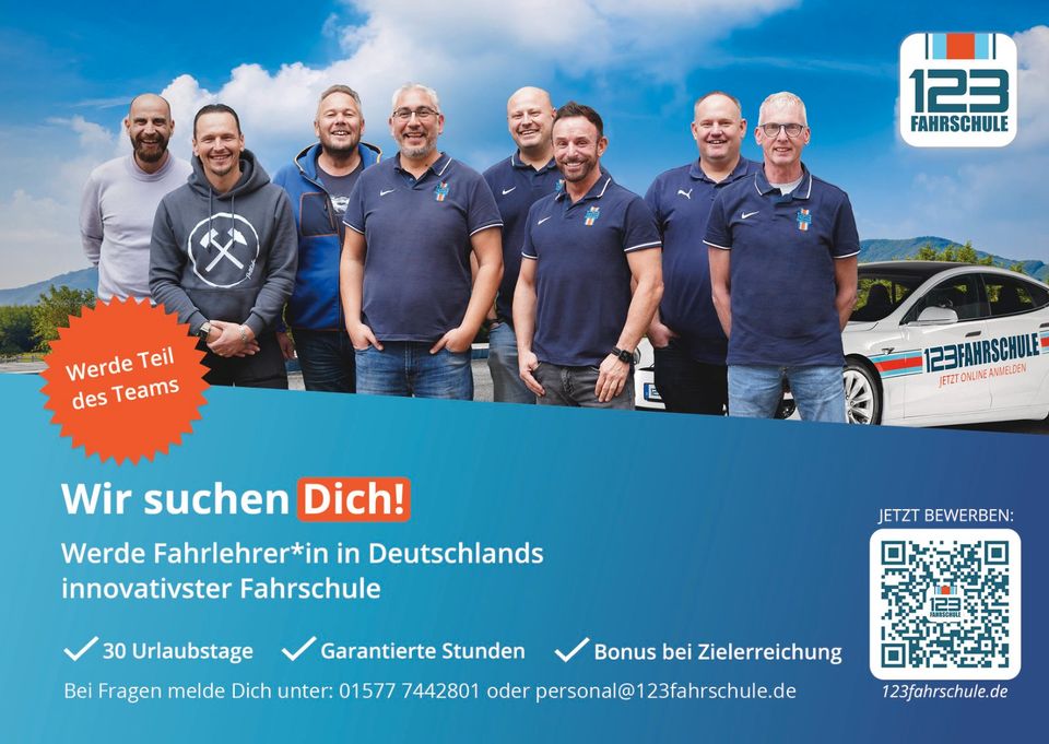 Fahrlehrer*in in in Wesel mit Top-Gehalt und Drive-Life-Balance! in Wesel