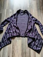 H&M Cardigan Überwurf Gr. L (XL) Ethno Boho Aztek lila schwarz Wuppertal - Langerfeld-Beyenburg Vorschau