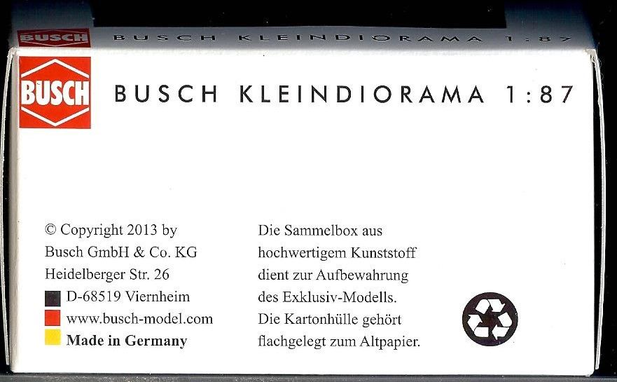 Busch 7647: Kleindiorama "Mauerfall 1989" mit Lada, 1:87 in Neuendettelsau