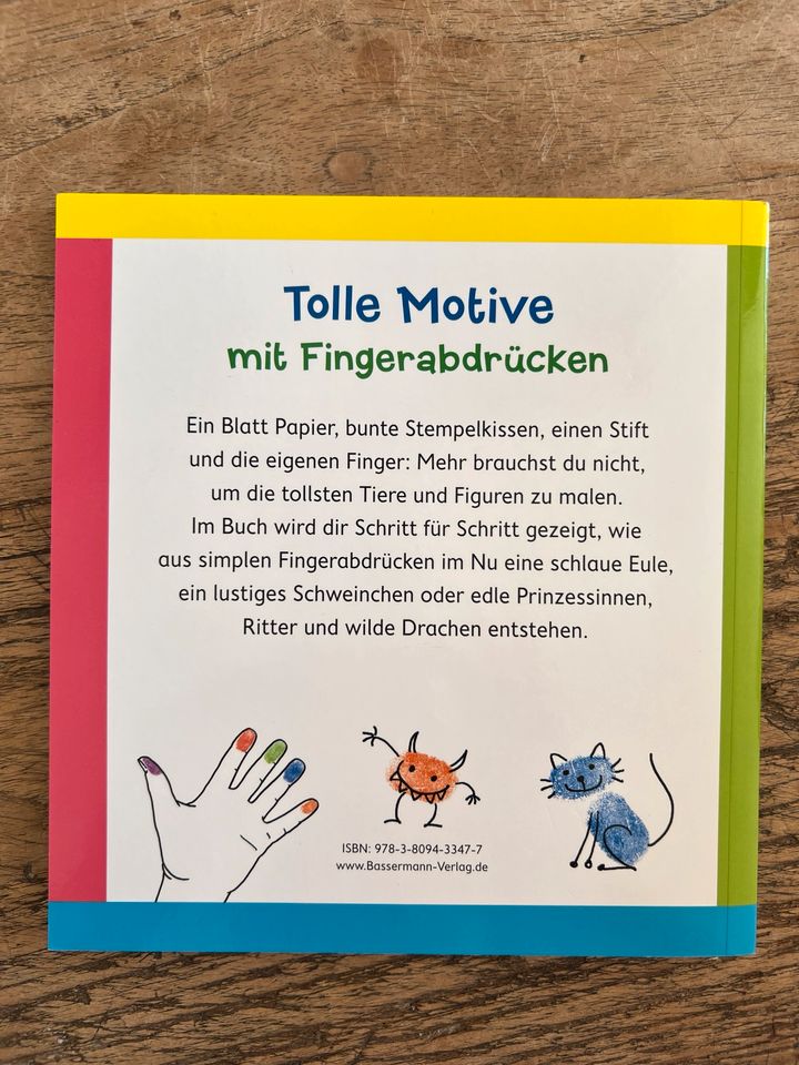 Buch „Finger-Stempeln für kleine Künstler“ in Hamburg