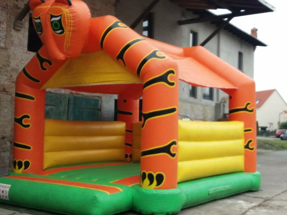 Tiger Profi Hüpfburg 4x5m + Dach MIETEN LEIHEN RENT AB 89€ in  Sachsen-Anhalt - Bördeland | Spielzeug für draussen günstig kaufen,  gebraucht oder neu | eBay Kleinanzeigen ist jetzt Kleinanzeigen