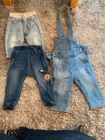 Latzhose/ Jeans Gr. 74 name it/ H&M Schleswig-Holstein - Sehestedt Vorschau