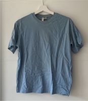 T-Shirt blau Divided H&M Basic Bremen-Mitte - Ostertor Vorschau