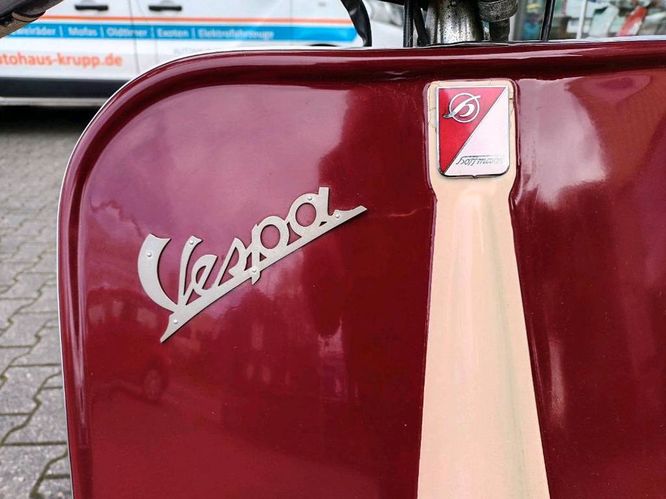 RARITÄT: Vespa 125 Hoffmann H.A. (1954) Düsseldorf Lampe unten in Bergheim