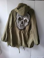 Dünner Parka Totenkopf Jacke Mantel Oliv Khaki Thüringen - Mühlhausen Vorschau