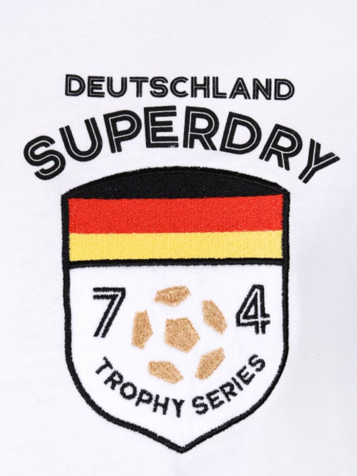 Superdry Deutschland Trikot Gr. M  weiss NEU in Freiburg im Breisgau