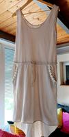 Süßes*Kleid*Strandkleid*Italy*Gr.M*Vokuhila*Blümchen*beige*Top Baden-Württemberg - Großrinderfeld Vorschau