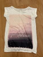 Tshirt weiß mit Glitzer Aufdruck - Schrift Neustadt - Gartenstadt Süd Vorschau