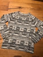 Pullover/ Langarmshirt weiß/schwarz/glitzern XS NEU Bayern - Offenhausen Vorschau
