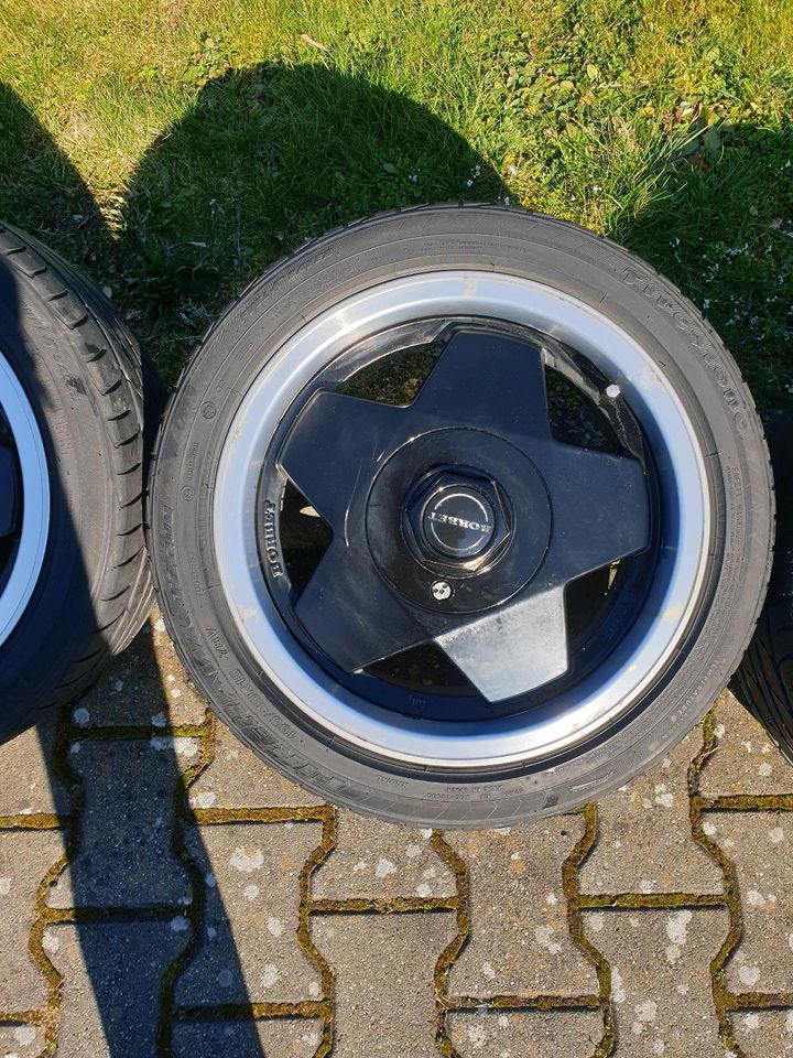 Borbet A 7x15 4x100 195/45R15 VW BMW Opel H Zulassung in Wolfhagen 