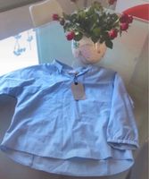 Zara sehr schöne Bluse Oberteil Hemd Shirt neu Gr 122 blau Rheinland-Pfalz - Trier Vorschau