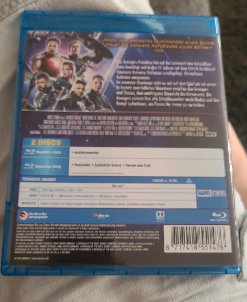Avenger Endgame - Blu-ray in Regensburg