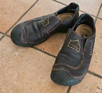 Braune Herrenlederschuhe Rieker Antistress Gr. 42 Hessen - Dieburg Vorschau