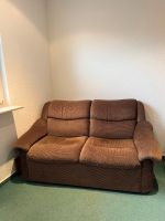 Sehr kuscheliges bequemes Sofa, Couch Zweisitzer braun Düsseldorf - Benrath Vorschau