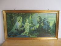 Antikes Heiligenbild Maria und Josef mit Jesuskind 110 x 61cm Baden-Württemberg - Burladingen Vorschau