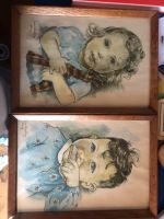 2 Aquarelle von Lotte Oldenburg-Wittig Bayern - Konzell Vorschau