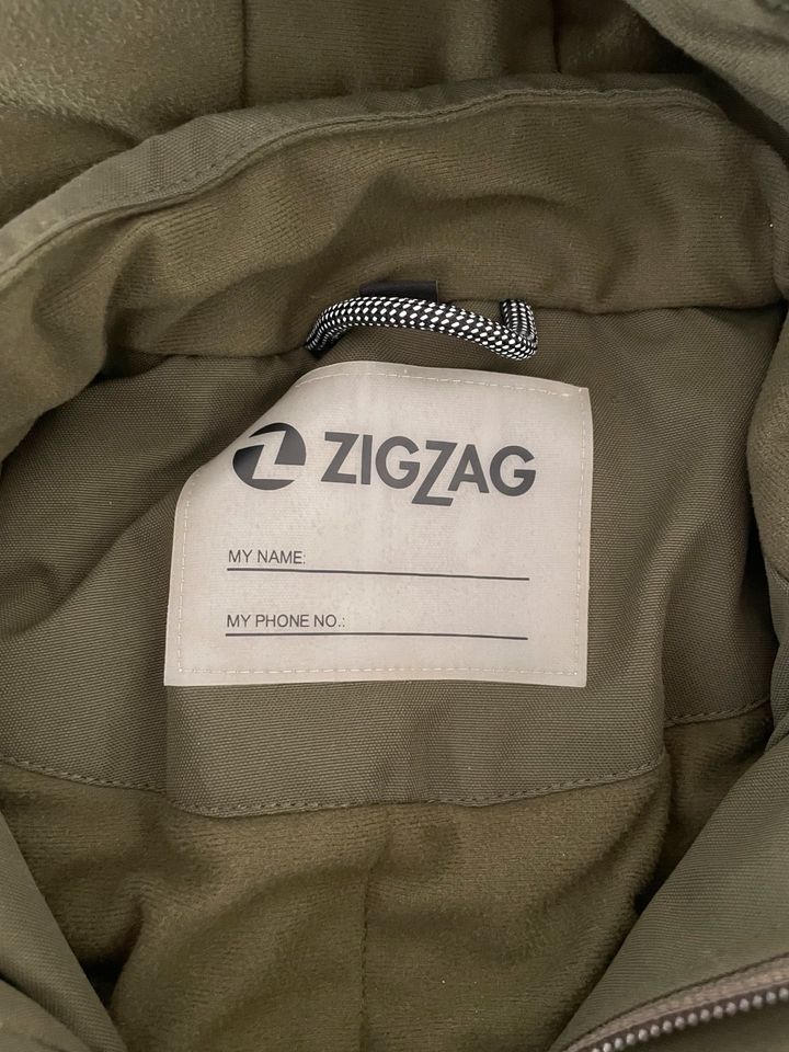 Zigzag Schneeanzug grün khaki  104 110 in Gomaringen