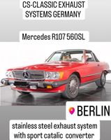 Mercedes R107 560SL Edelstahl Auspuff Sport Metall Katalysator E2 Berlin - Spandau Vorschau