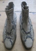 Vintage 90s Thierry Mugler Snake Skin Stiefel Boots Hessen - Bad Homburg Vorschau