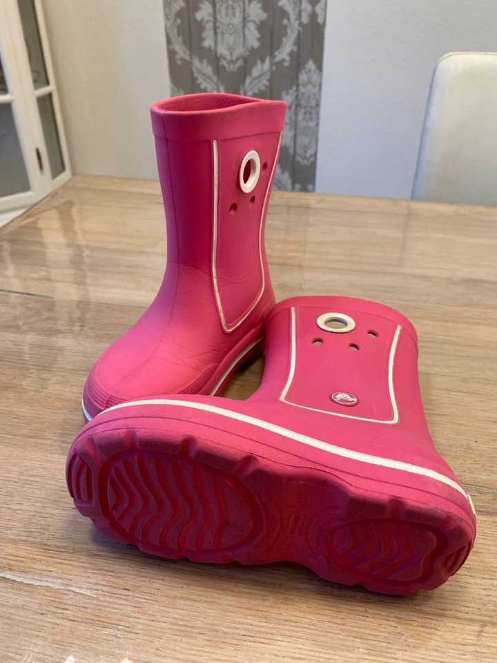 Crocs Gummistiefel Mädchen pink in Stuhr