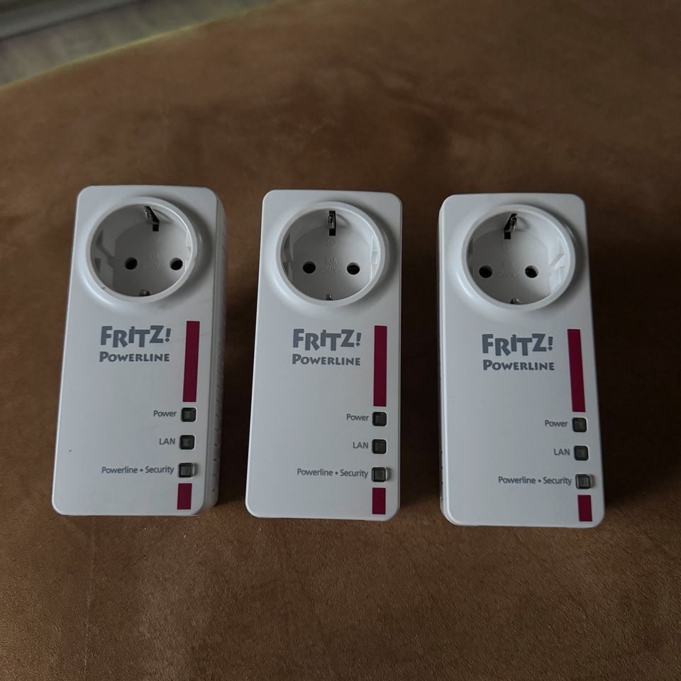 FRITZ!Powerline 1220E 3er Set in Tarp