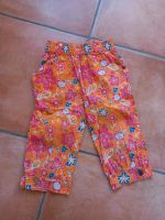 Sigikid 74 Sommerhose kurze Hose orange Blumen Baden-Württemberg - Gengenbach Vorschau