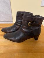 Neuwertige Stiefeletten Caprice, Gr. 38 dunkelbraun, Damenschuhe Nordrhein-Westfalen - Lage Vorschau