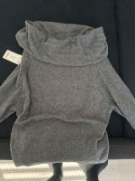 Cashmere Pullover grau schulterfrei Kragen neu mit Etikett Nordrhein-Westfalen - Halle (Westfalen) Vorschau