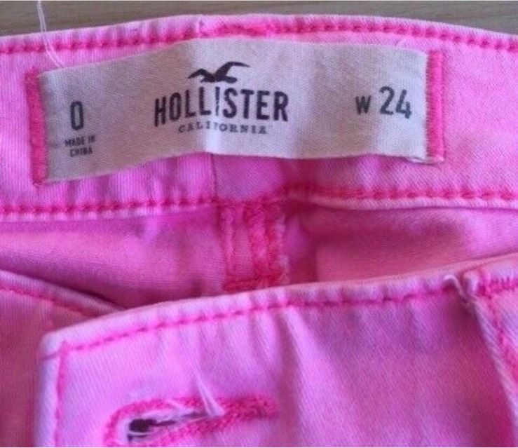 HOLLISTER Hose  GR 0/ W 25. Rosa  im Verlauf wie NEU TIPPTOPP IN in Hamburg