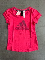 Adidas T-Shirt Gr. 128 rot Mädchen Bayern - Hallbergmoos Vorschau