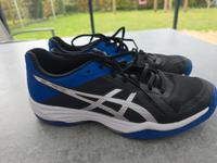 Asics Hallen Schuh Gel-Tastic Gr 41,5 schwarz/blau Niedersachsen - Thedinghausen Vorschau