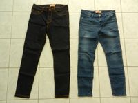 Jeans slim Gr. 42 blauschwarz + Gr. 40 mittelblau, Stretch Janina Sachsen - Chemnitz Vorschau